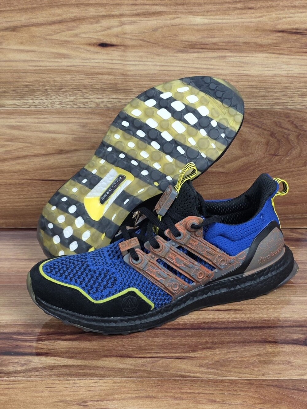 Adidas UltraBoost 1.0 X Fortnite BattleBus Royal Blue Black New JQ0713 Mens 8.5
